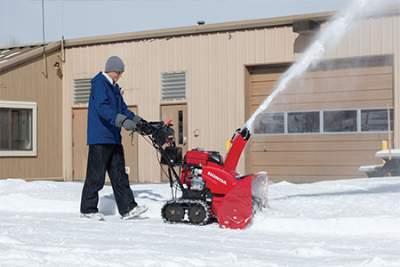 honda power equipment two stage snowblowers