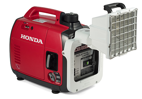 Honda Generator with white Tele-Lite Kit