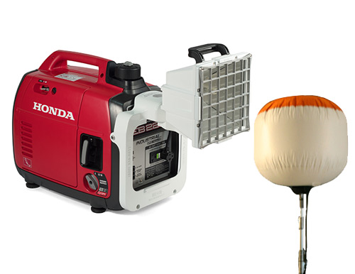 Honda Generator with Lighting Kits