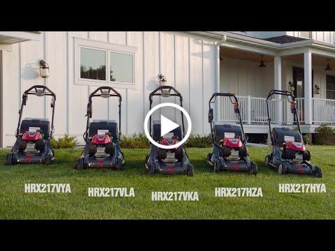 HRX Mower Line Overview