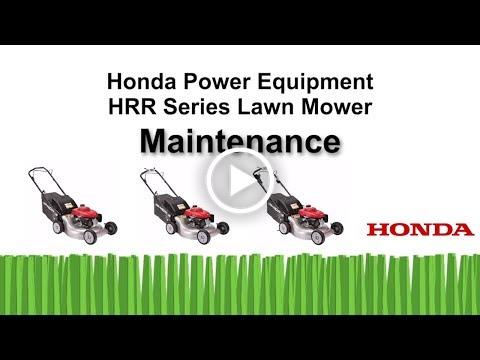 HRR Mowers Maintenance