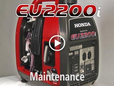 EU2200i Maintenance